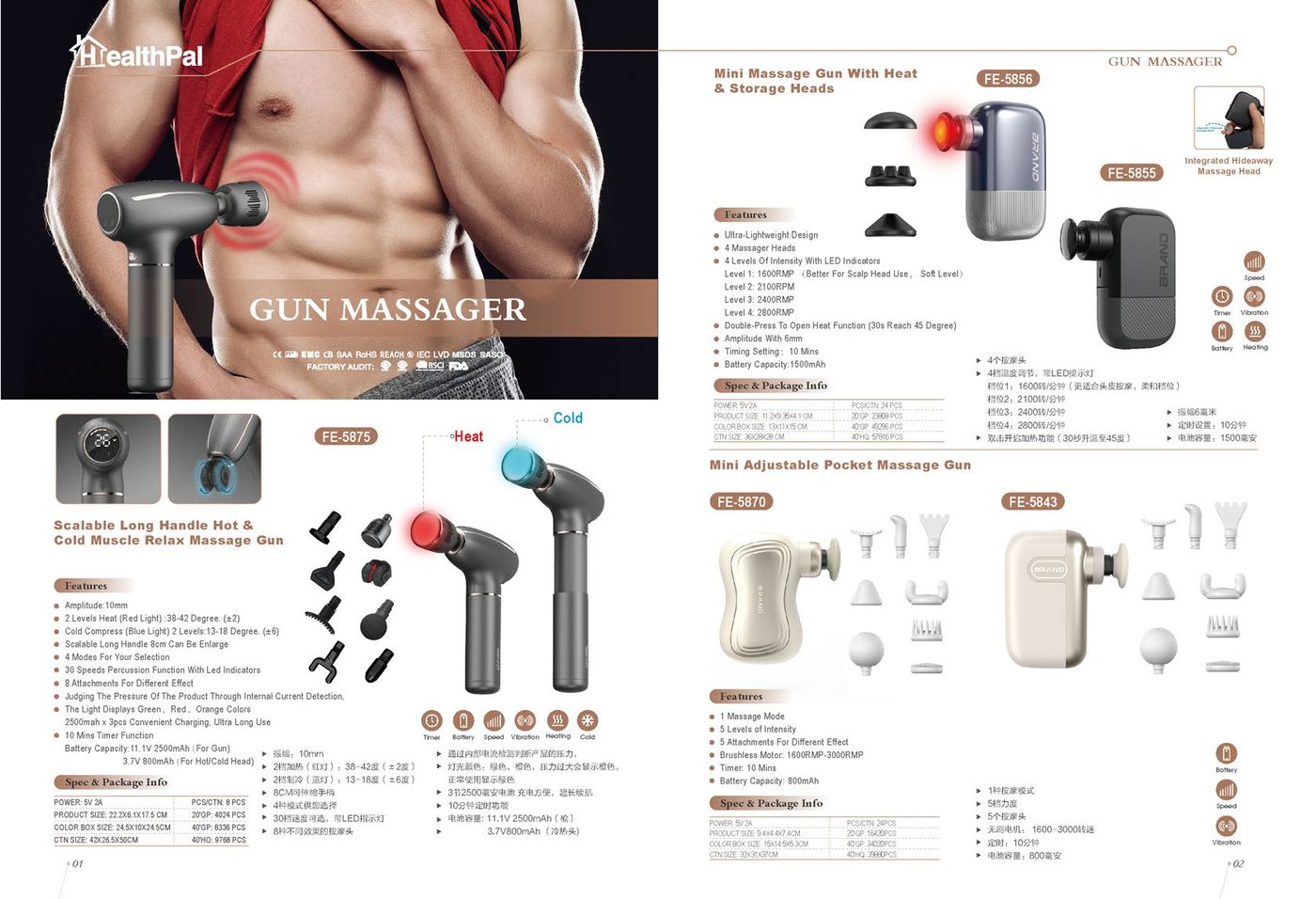 Massage guns